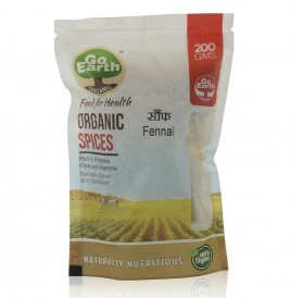 Go Earth Organic Fennel   Pack  200 grams